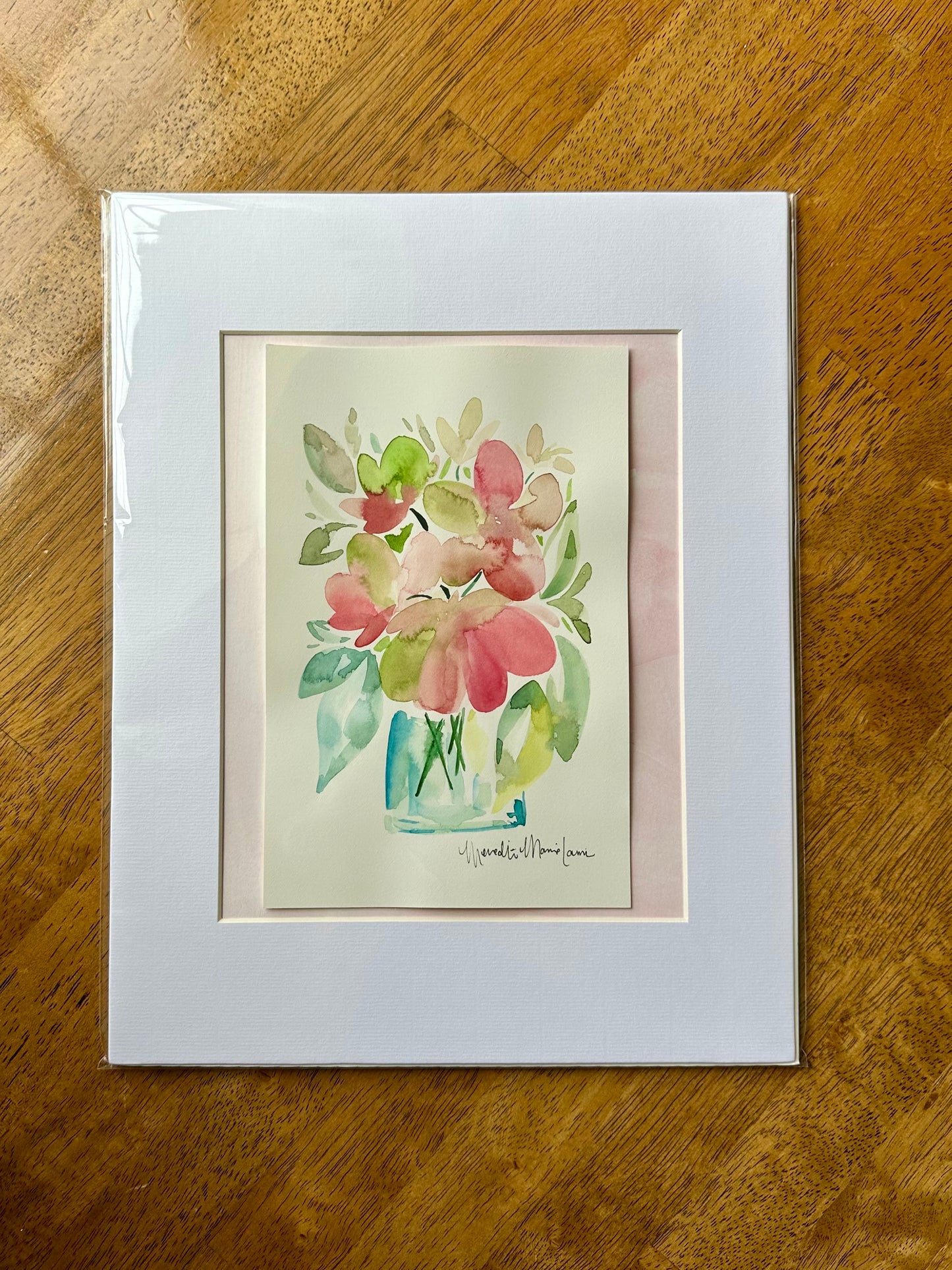 Sweet Melody, Original Watercolor