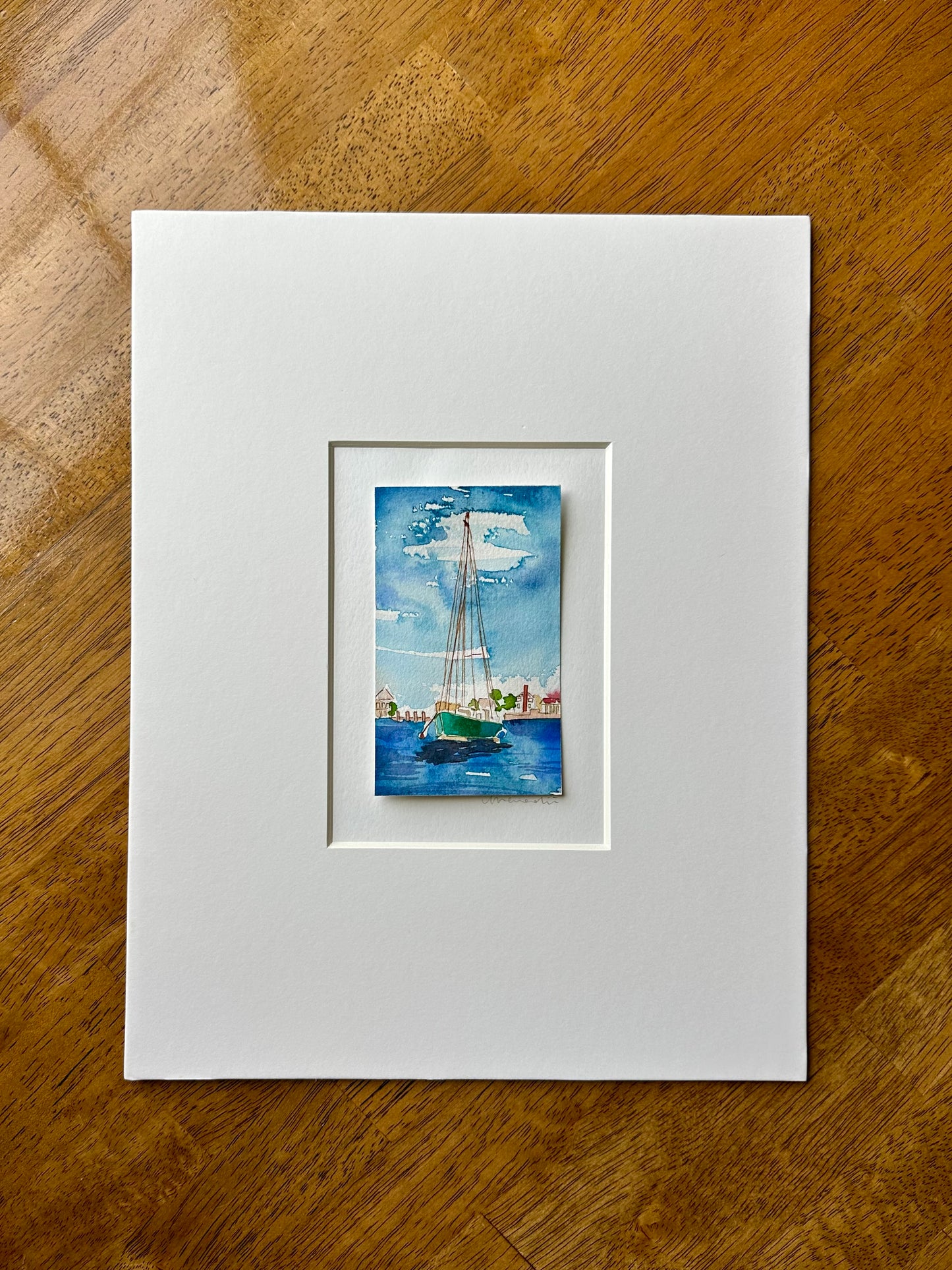 Joyride, Original Watercolor & Ink